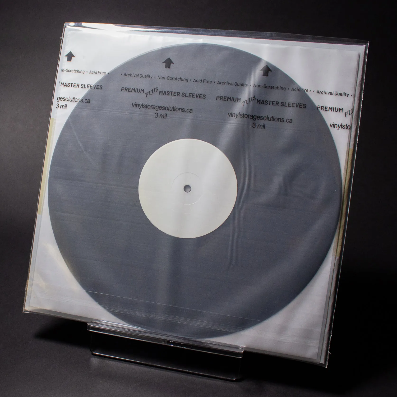 12.75" Dual Pocket Outer Sleeves w/ Sealable Flap (Tape on Flap) - 4mil (25 pack)