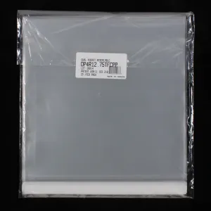 12.75" Dual Pocket Outer Sleeves w/ Sealable Flap (Tape on Flap) - 4mil (25 pack)