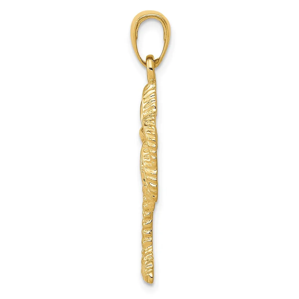 14k Palm Tree Pendant