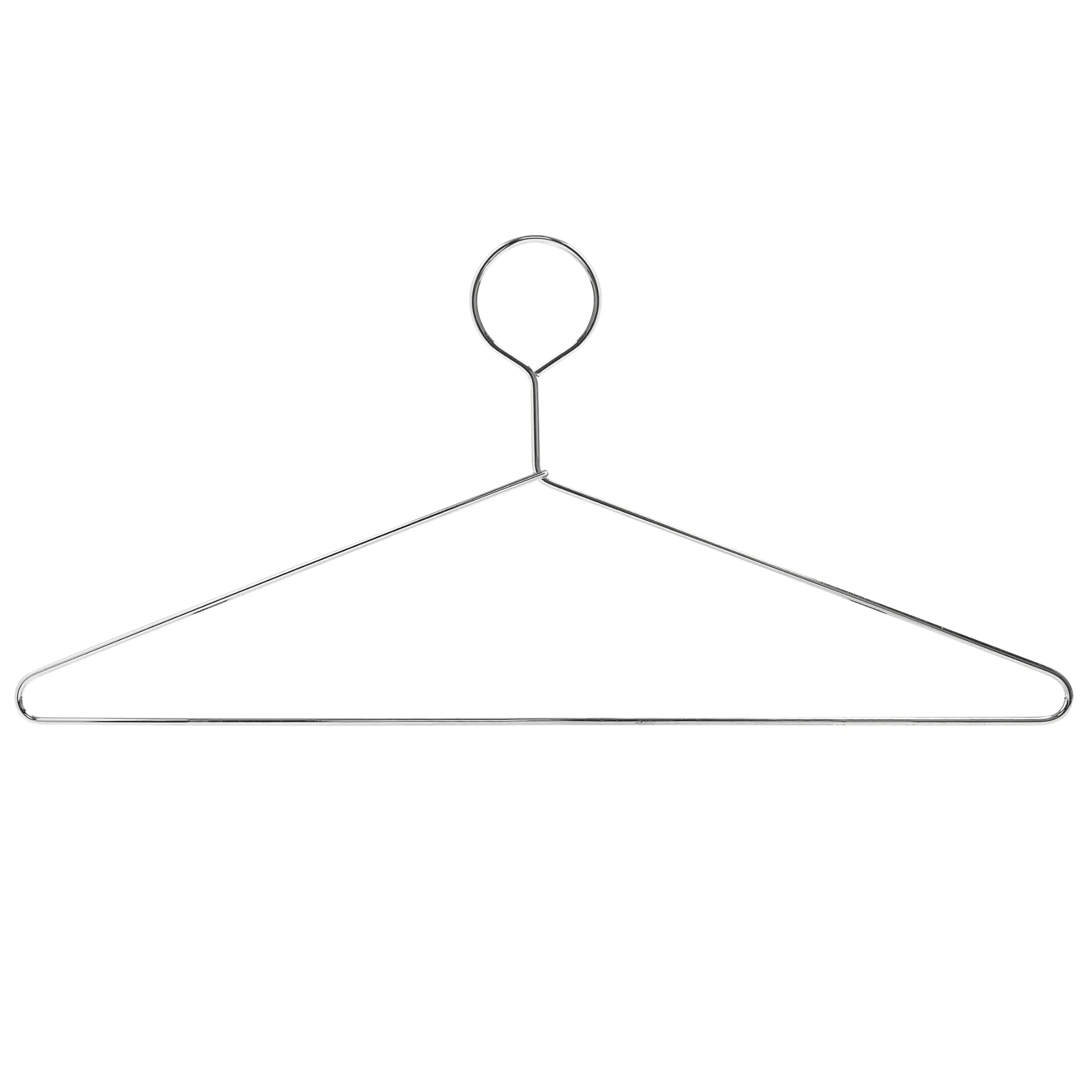 43cm Metal Anti-Theft Coat Hanger With Bar (3.5mm thick) Sold in Bundle of 25/50/100