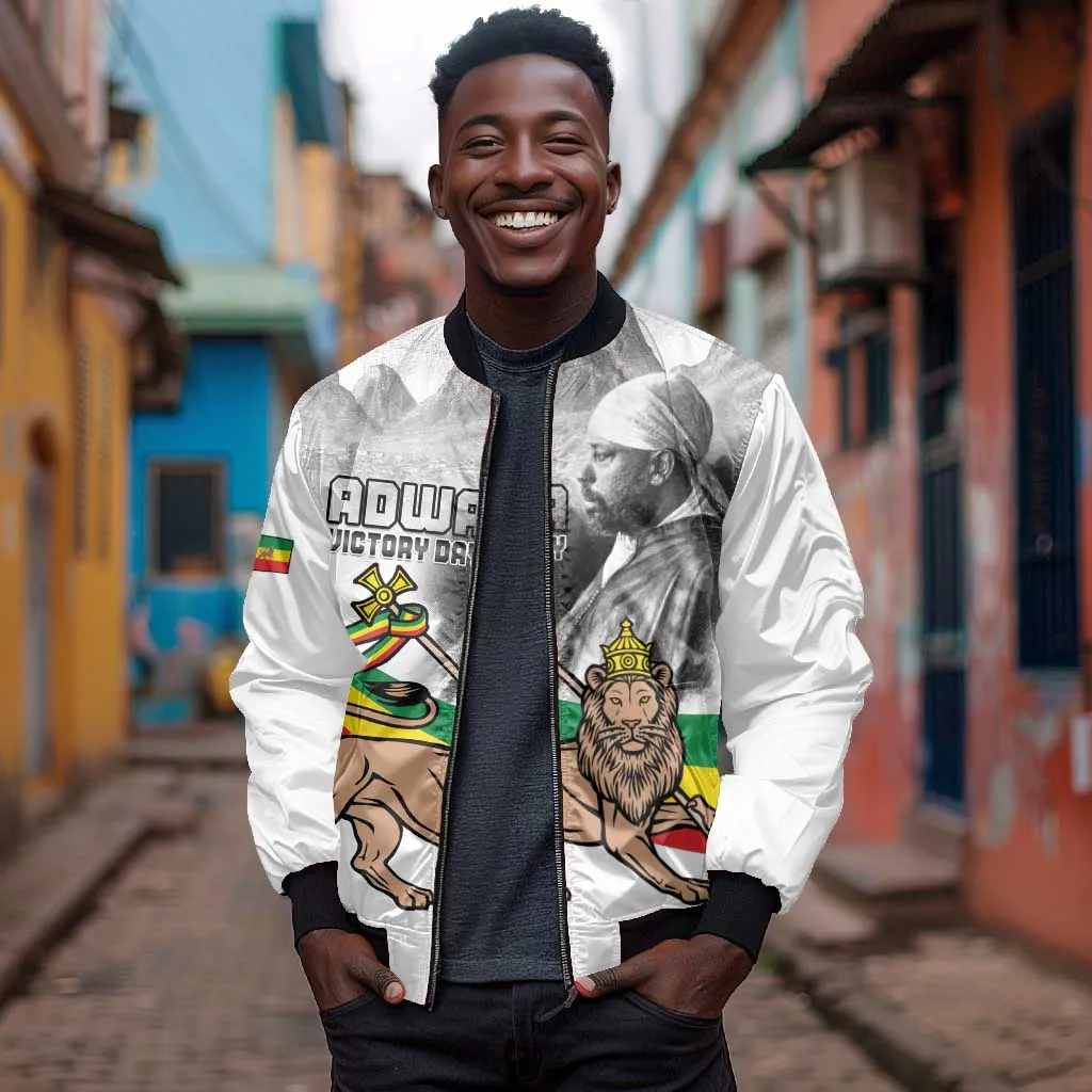 African Victory Menelik II Bomber Jacket Battle Of Adwa LT15