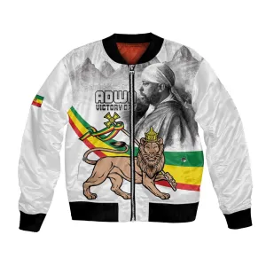 African Victory Menelik II Bomber Jacket Battle Of Adwa LT15