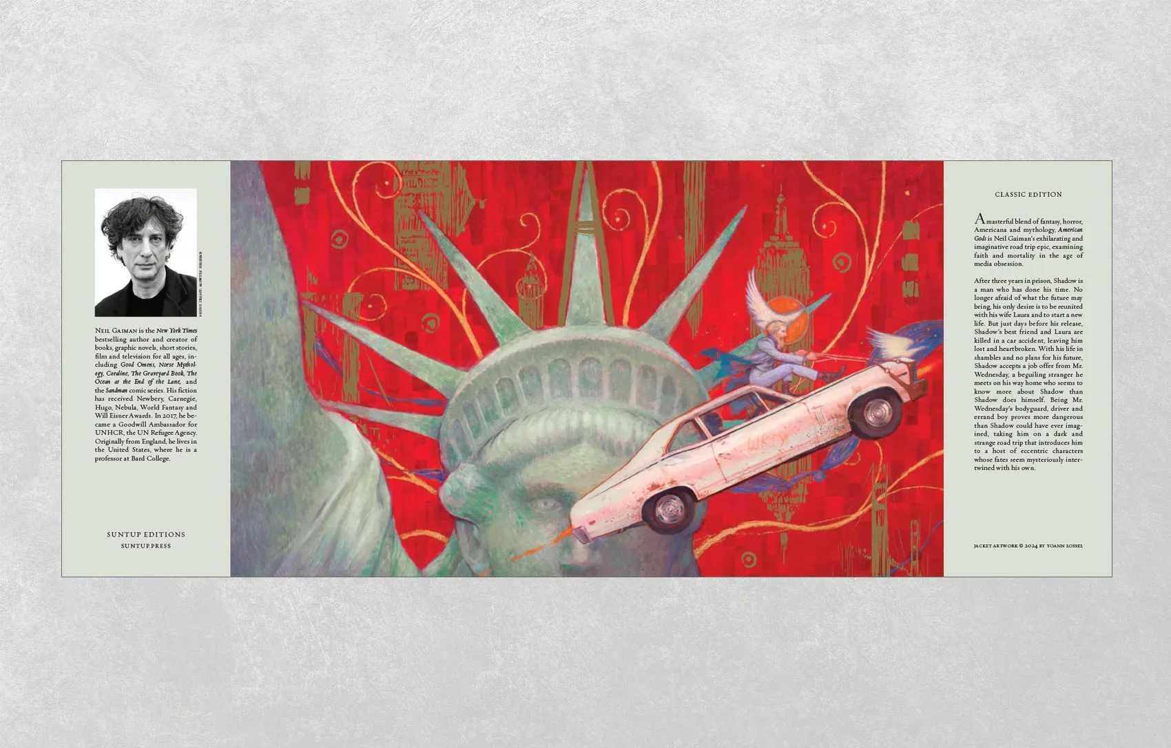 American Gods - Dust Jacket