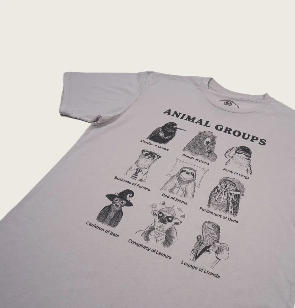 ANIMAL GROUPS Unisex T-shirt