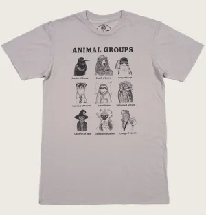 ANIMAL GROUPS Unisex T-shirt