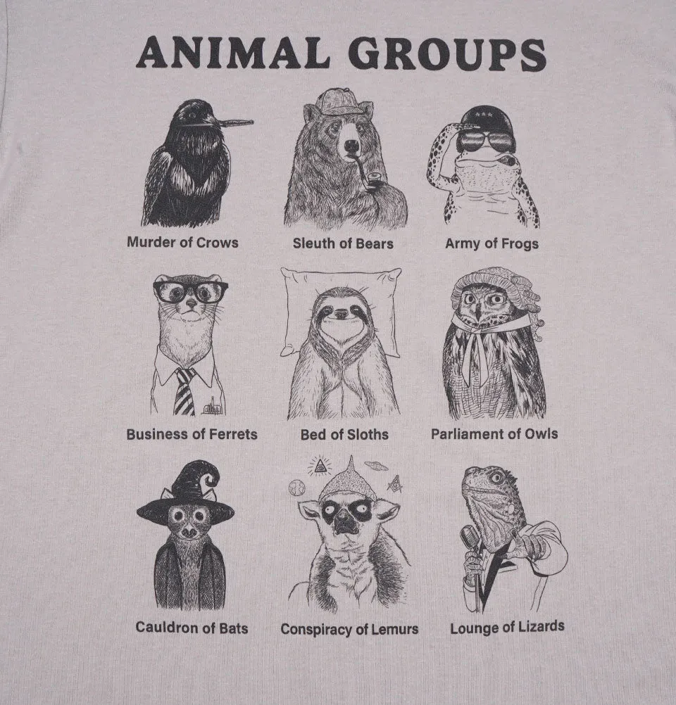 ANIMAL GROUPS Unisex T-shirt