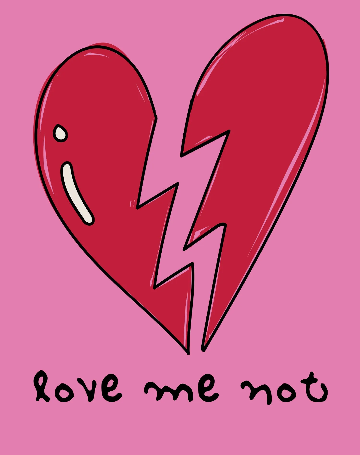 Anti Valentine Love Me Not Women's T-shirt