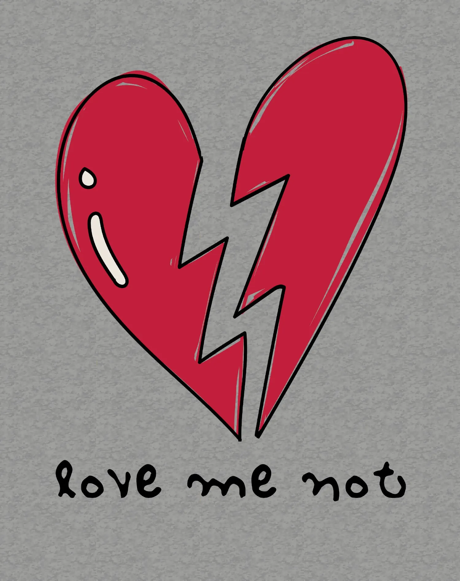 Anti Valentine Love Me Not Women's T-shirt