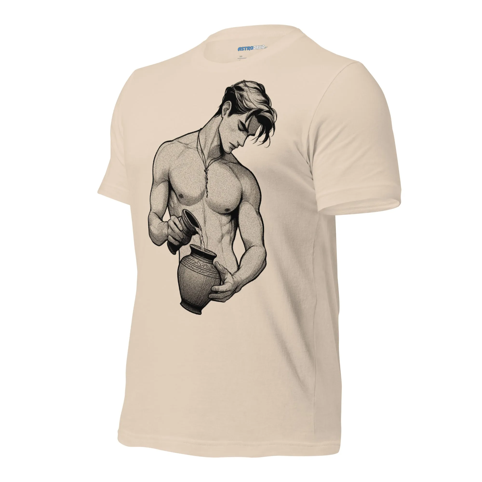 AQUARIUS SHIRT - Water Bearer Sketch