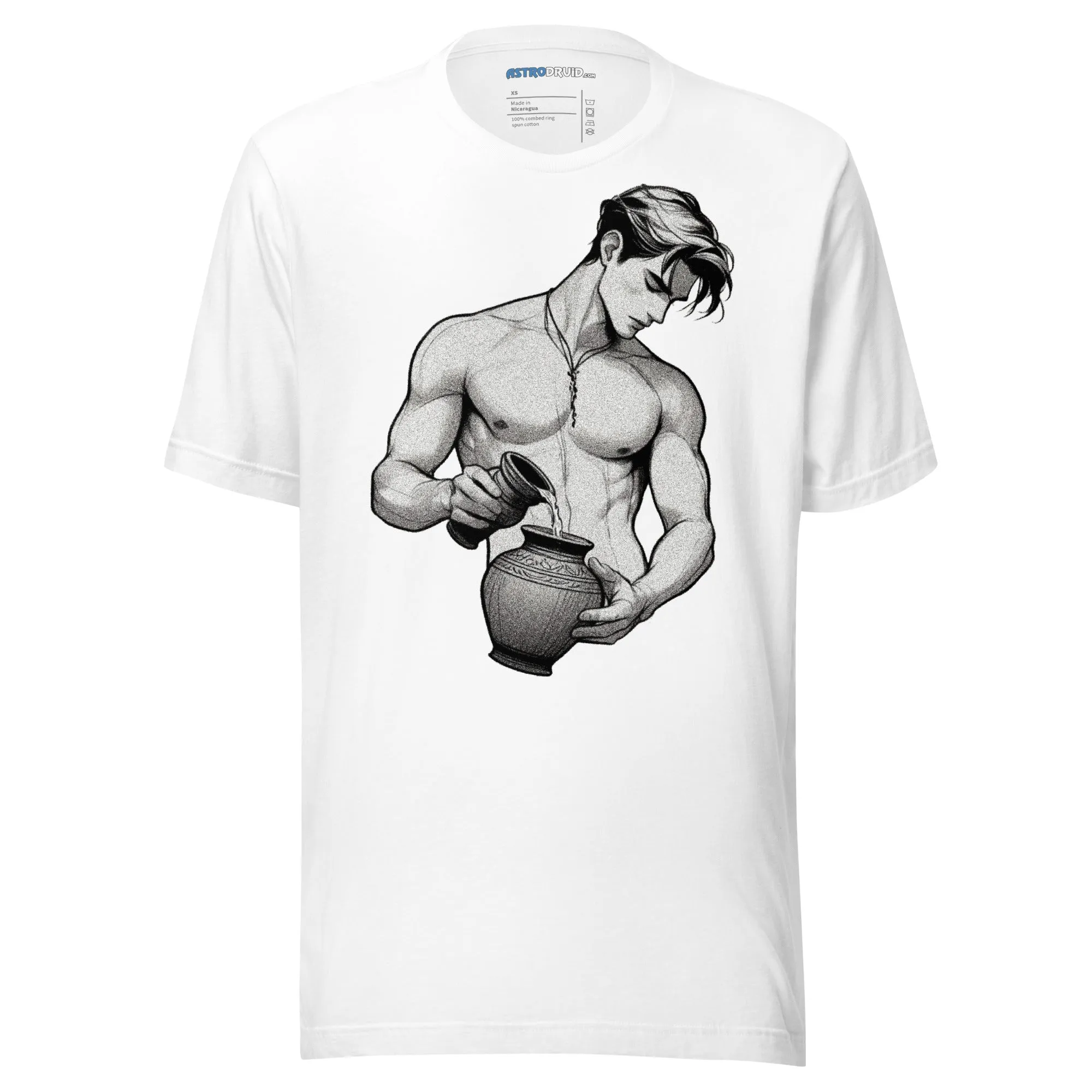 AQUARIUS SHIRT - Water Bearer Sketch