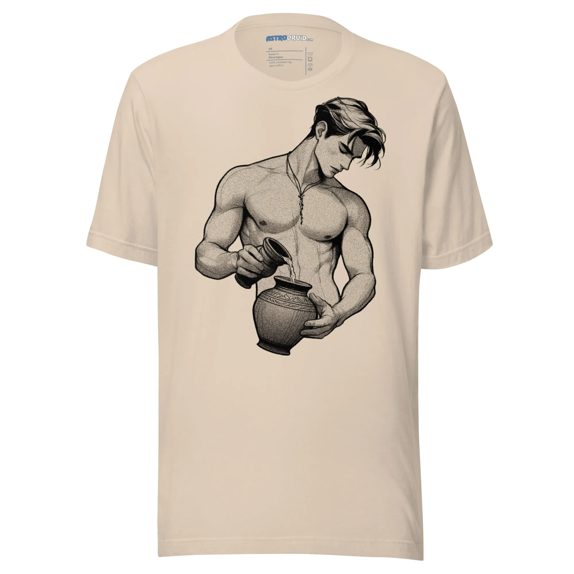 AQUARIUS SHIRT - Water Bearer Sketch