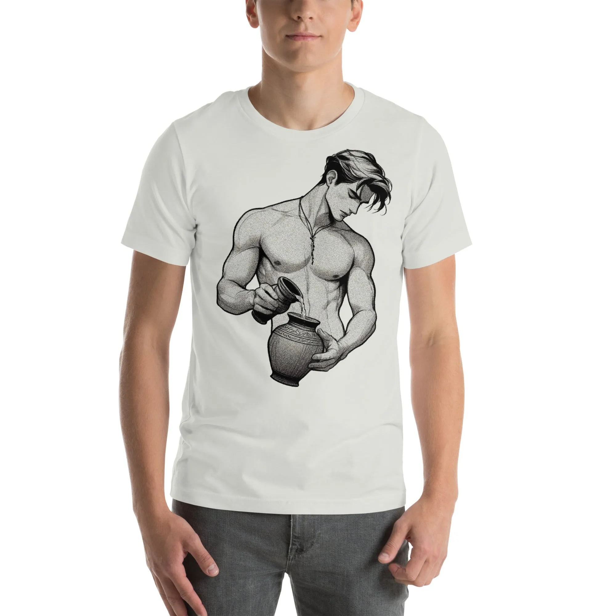 AQUARIUS SHIRT - Water Bearer Sketch