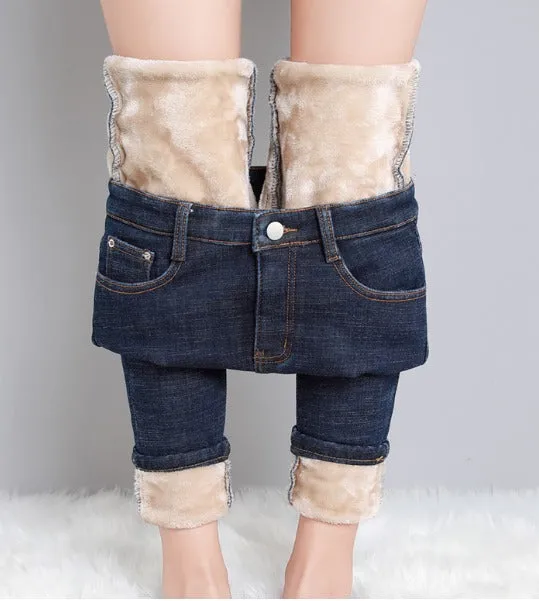 Aurelia - Fleece-Lined Winter Jeans