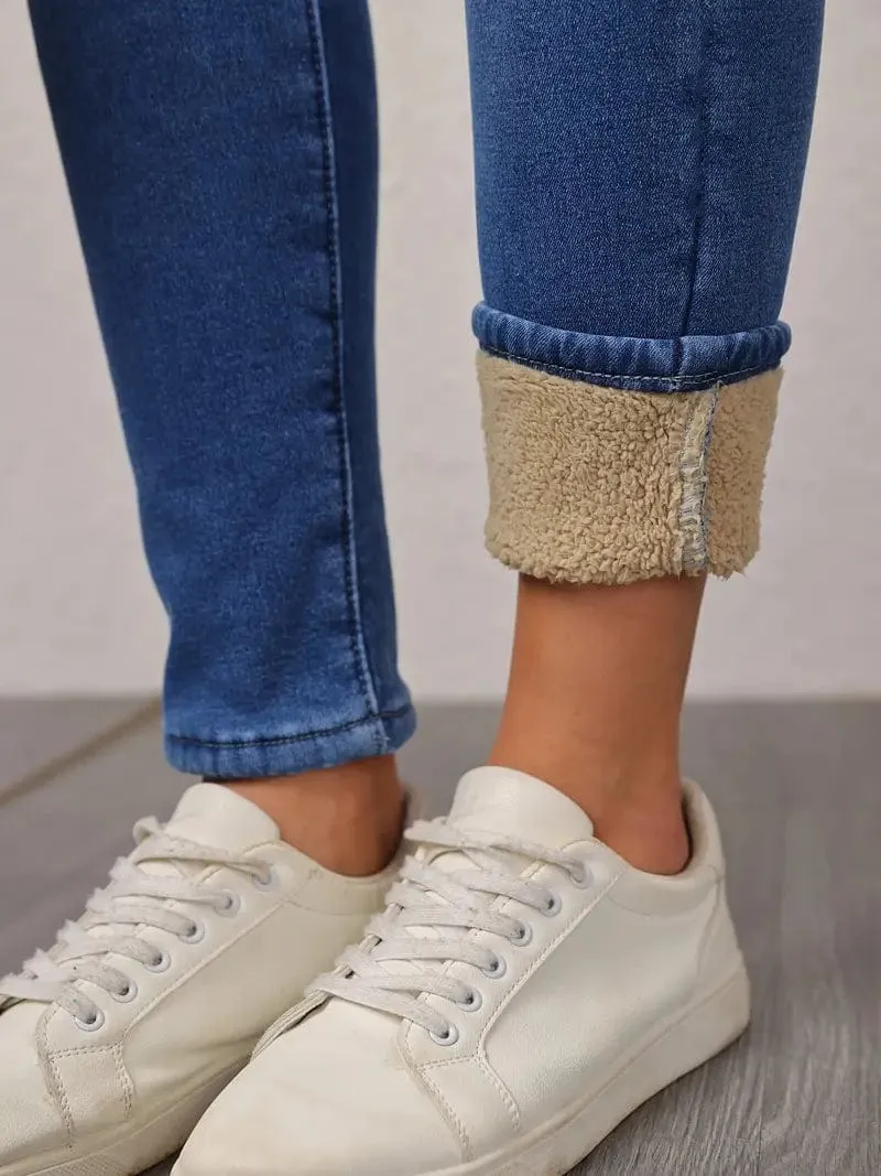 Aurelia - Fleece-Lined Winter Jeans