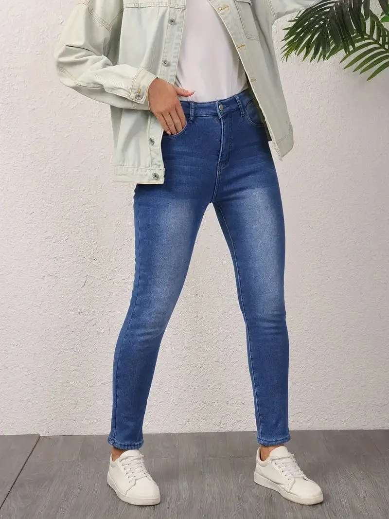 Aurelia - Fleece-Lined Winter Jeans