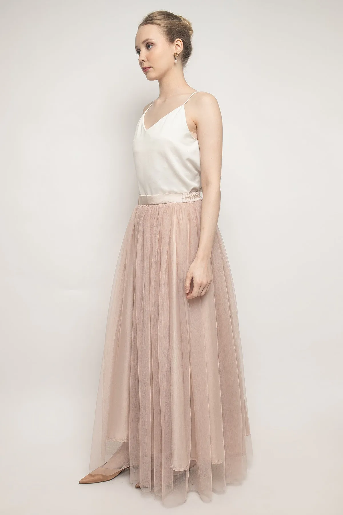 Aurora Skirt in Cream