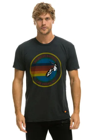 AVIATOR NATION LAS VEGAS TEE - CHARCOAL