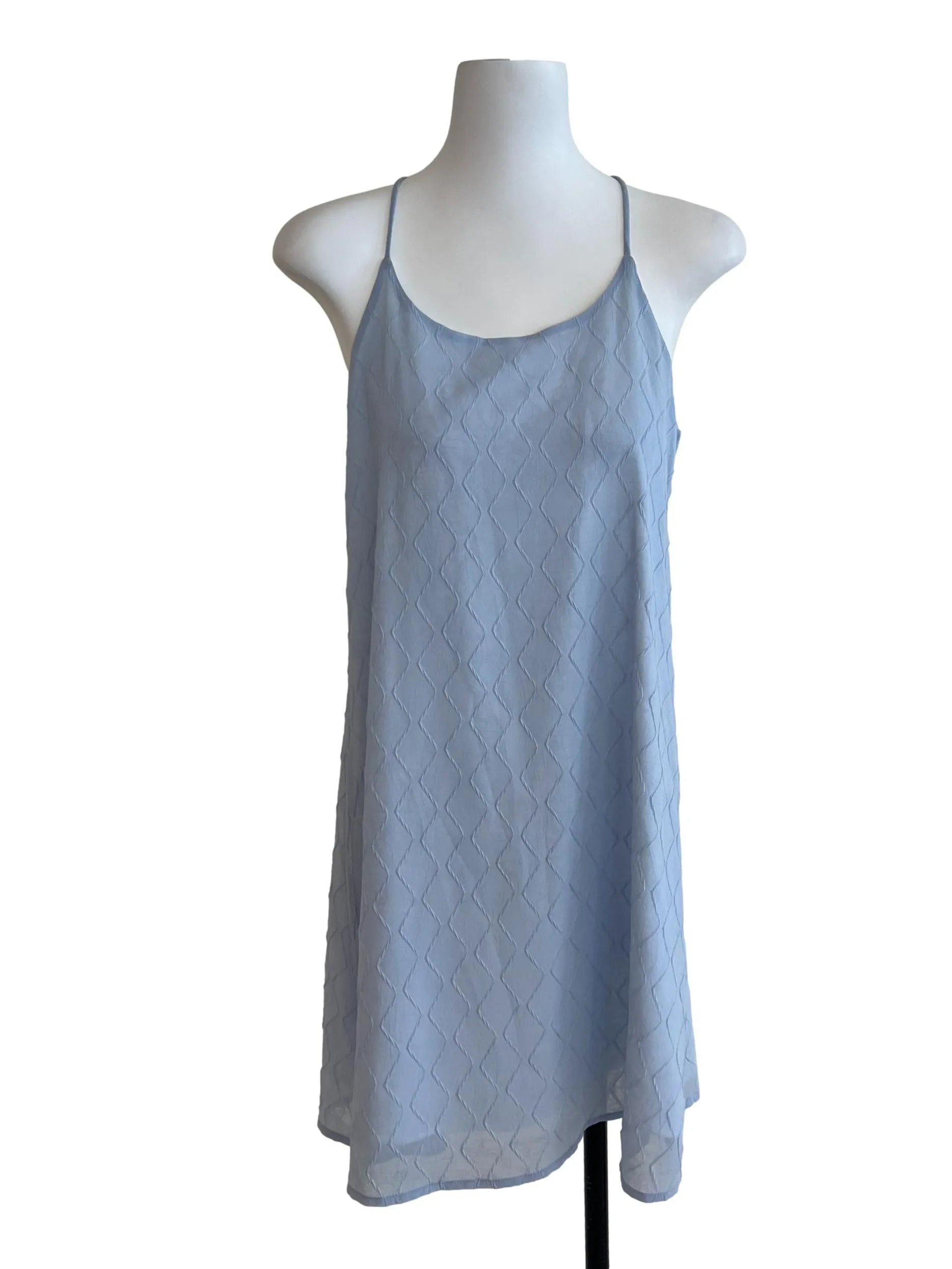Babyblue Textured Dress