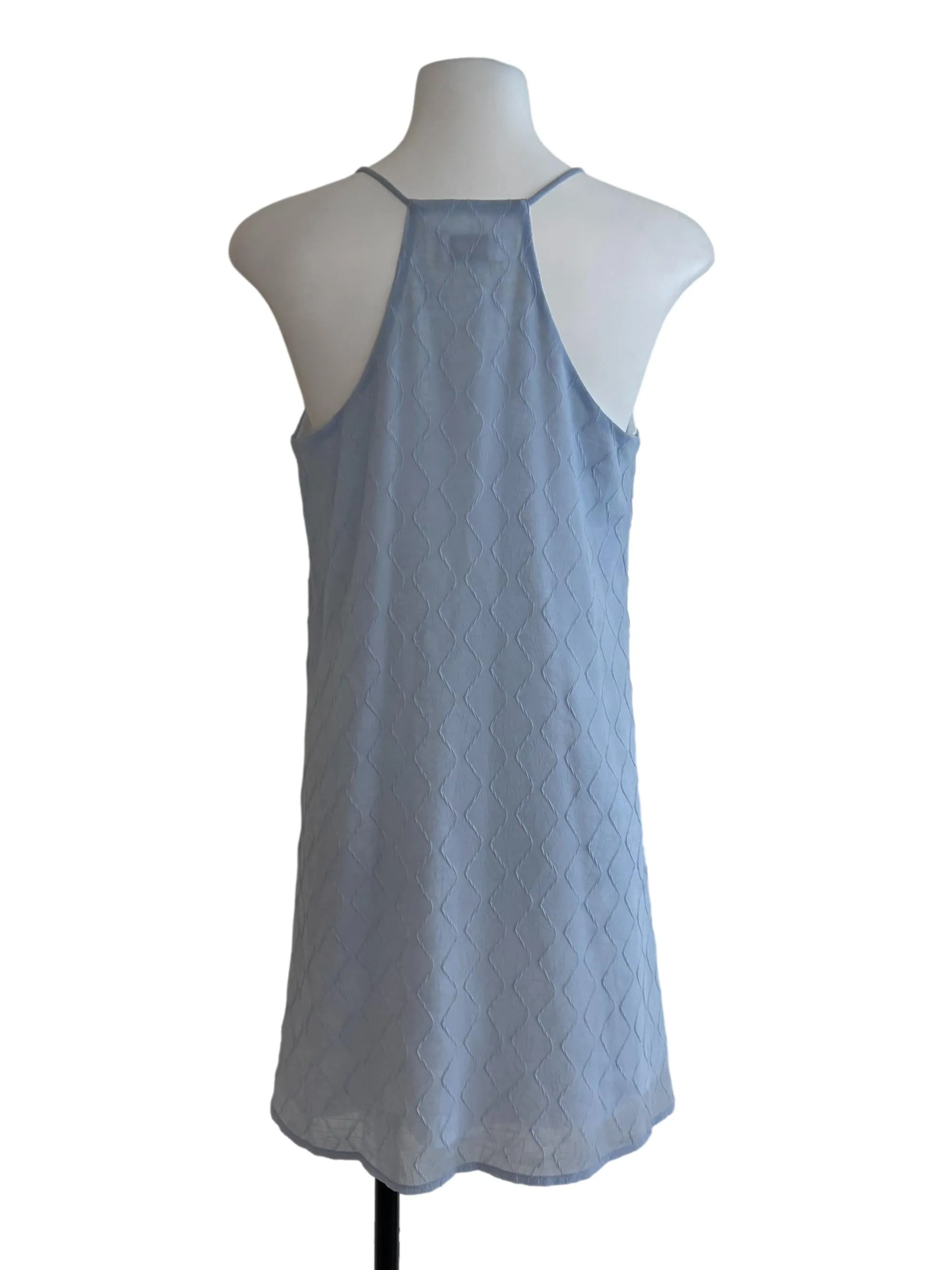 Babyblue Textured Dress