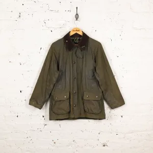 Barbour Bedale Wax Jacket - Green - XS