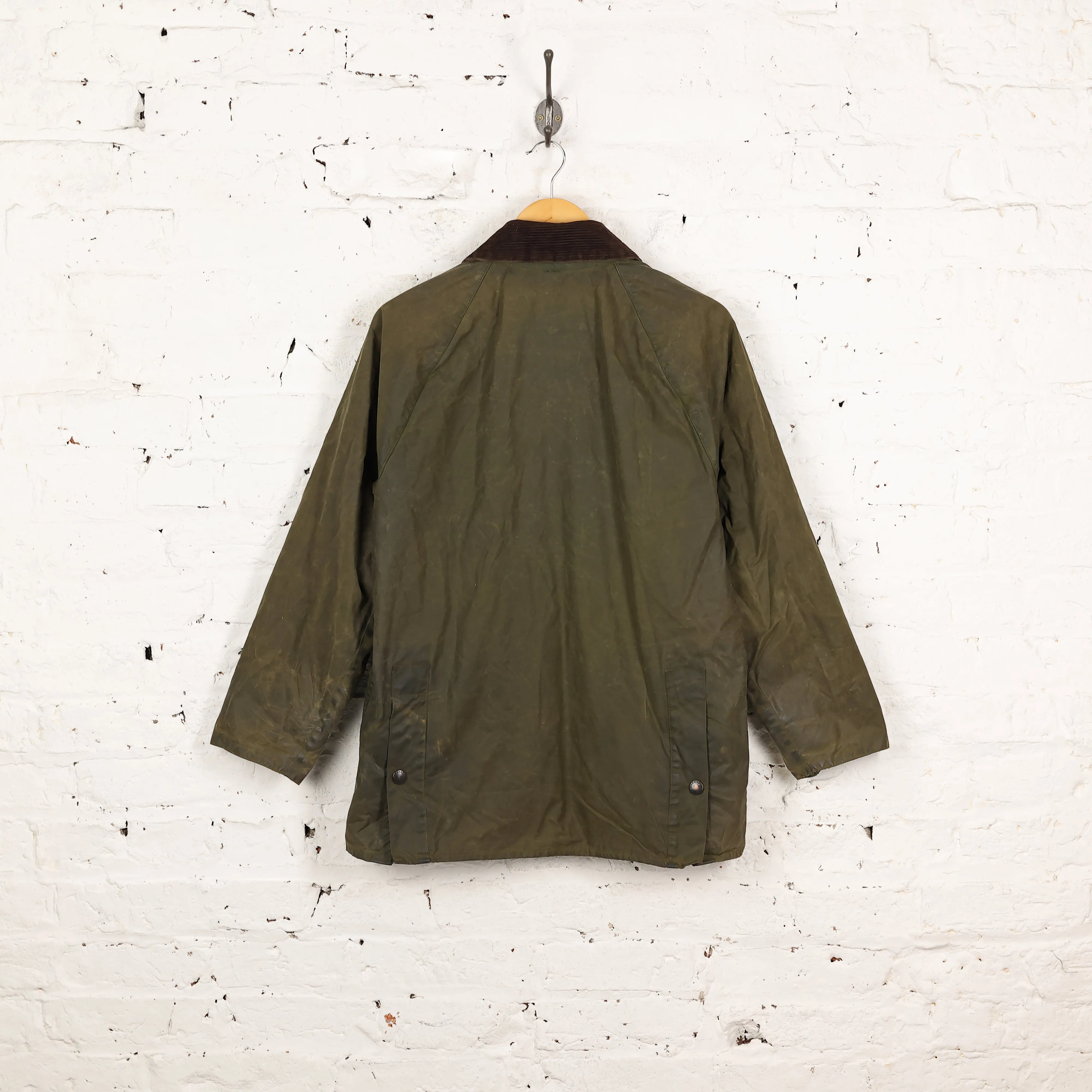 Barbour Bedale Wax Jacket - Green - XS