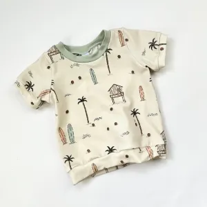 BEACH T-SHIRT - LONG OR SHORT SLEEVE