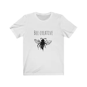 Bee Creative white tee