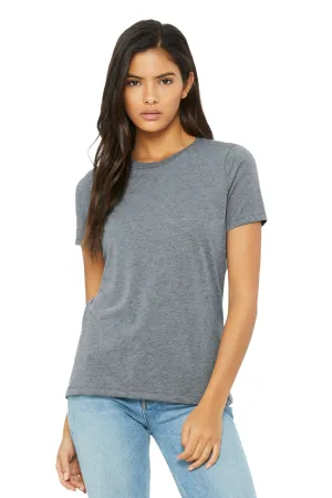 BELLA CANVAS Women's Relaxed Triblend Tee BC6413 Athletic Grey Triblend
