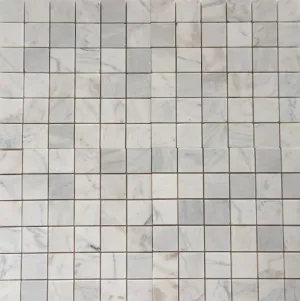 Bianco Venatino Marble 2X4 Deep - Beveled & Polished Subway Tile - STANDARD QUALITY - Lot of 20 Sheets