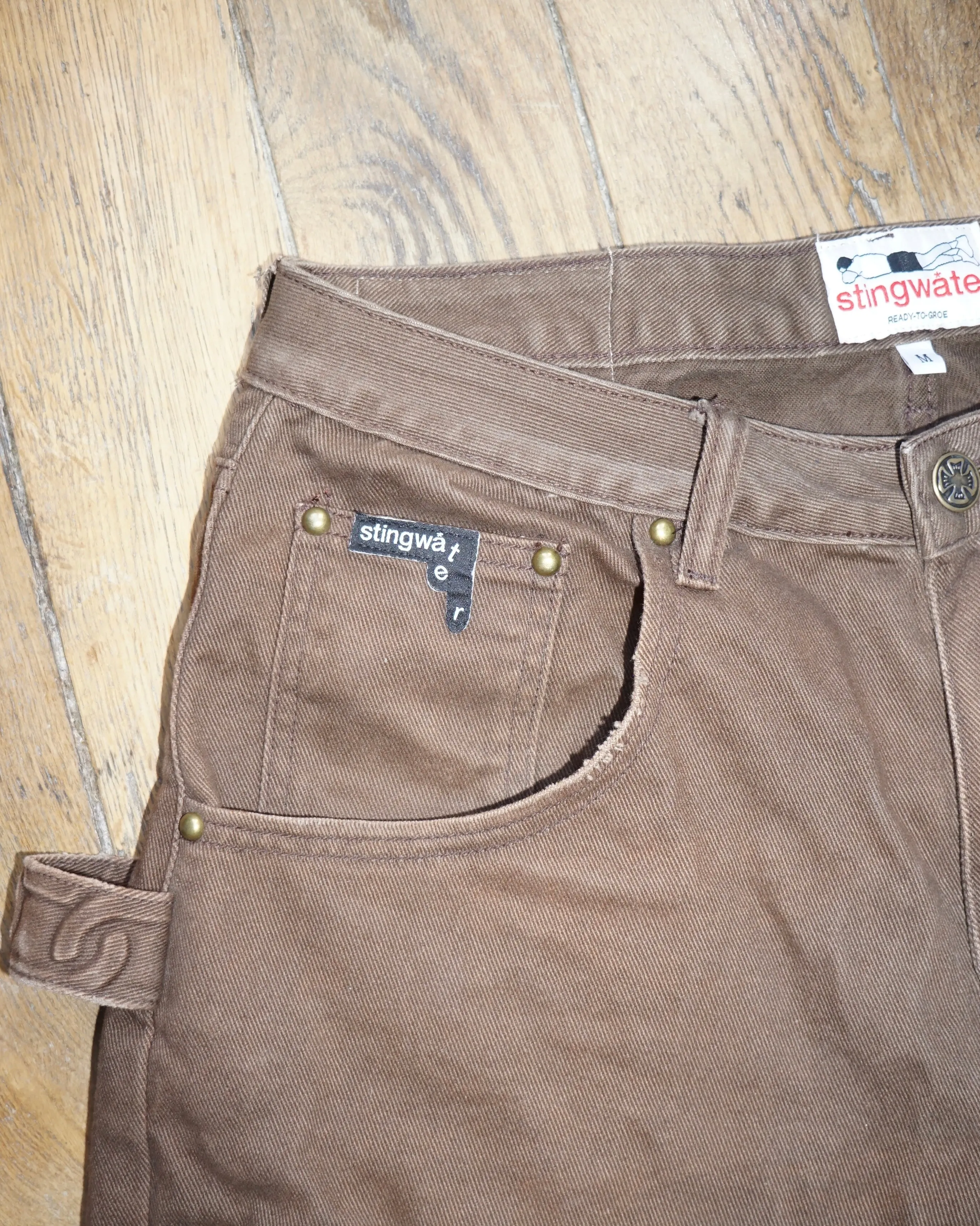 Big Groe Twill Pants Brown