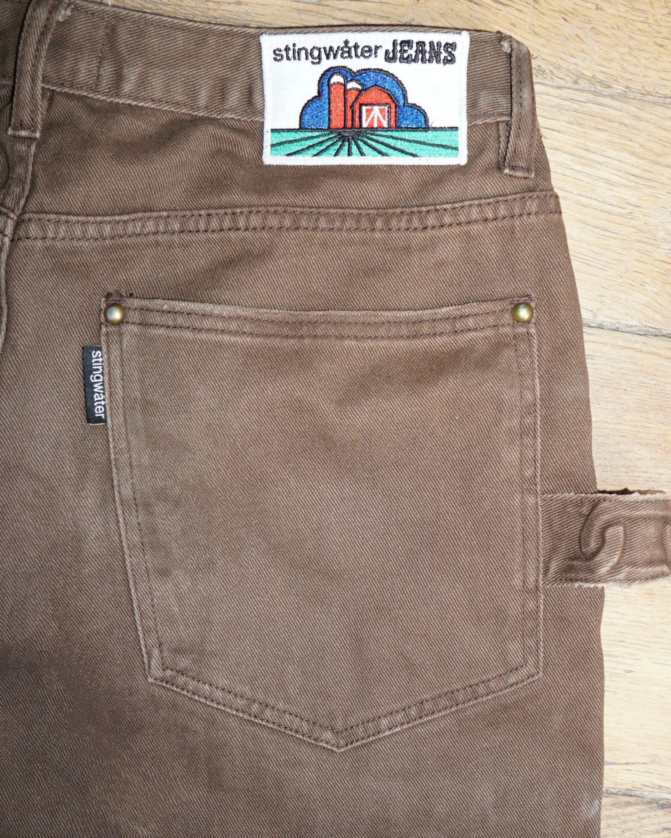 Big Groe Twill Pants Brown