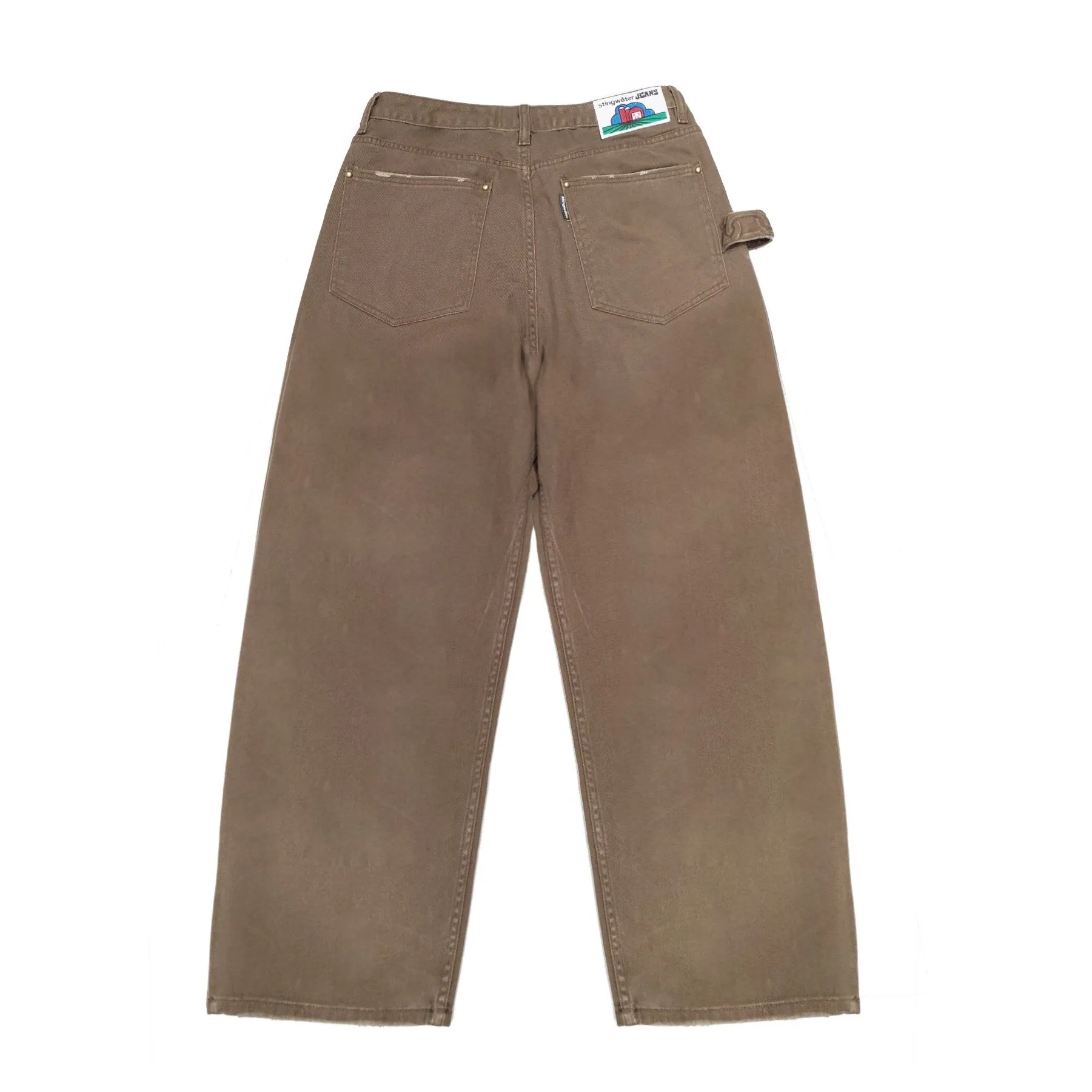 Big Groe Twill Pants Brown