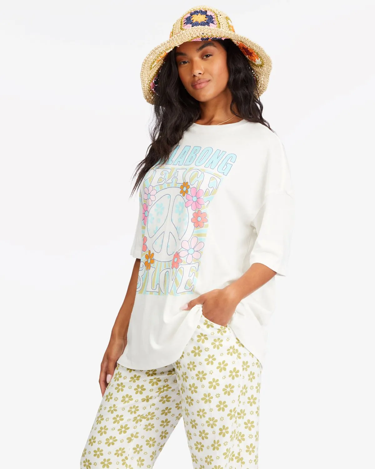 Billabong Peace and Love Women's T-Shirt