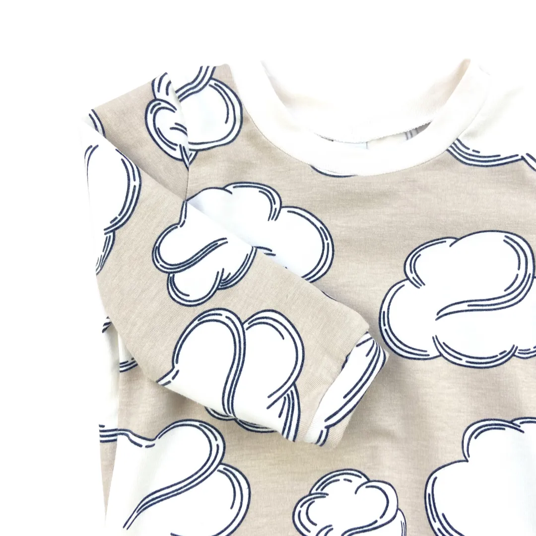 BISCUIT CLOUD T-SHIRT - LONG OR SHORT SLEEVE