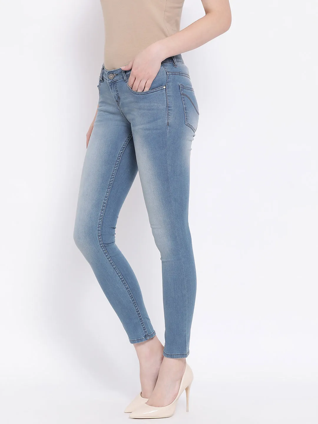 Blue Skinny Jeans