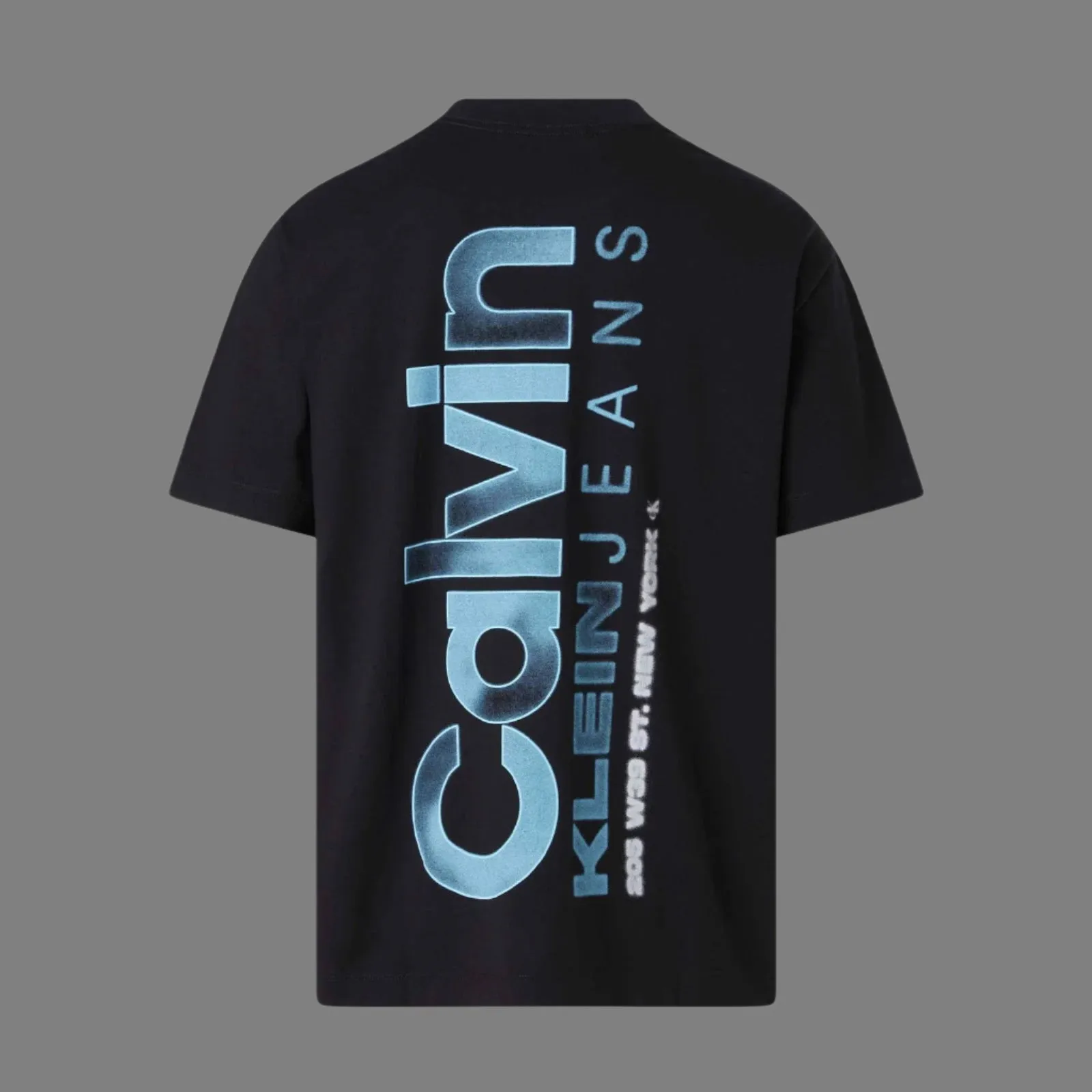 Bold Colour Institutional T-Shirt (Black)