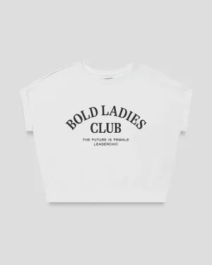 BOLD LADIES CLUB fitted smart-tee