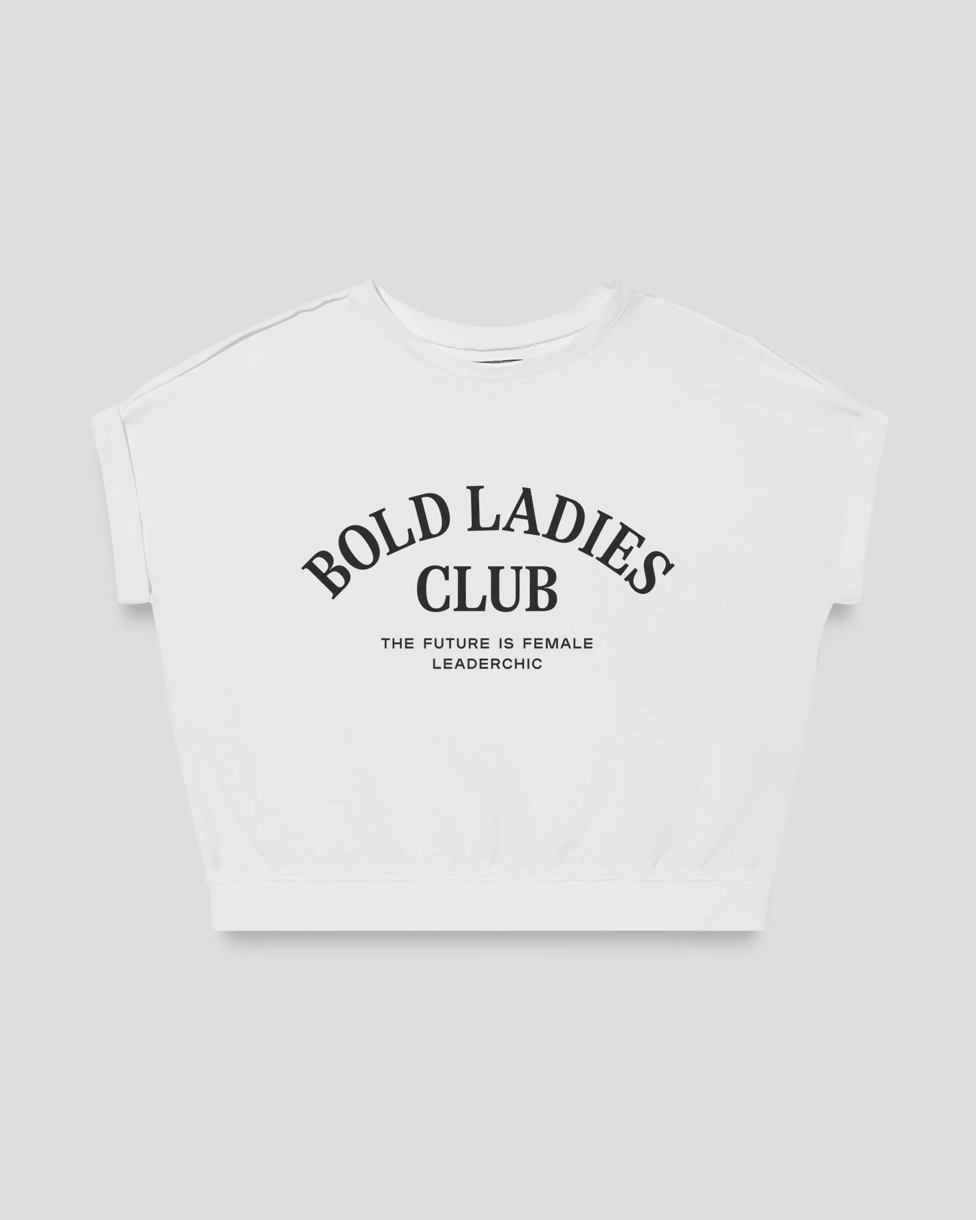BOLD LADIES CLUB fitted smart-tee