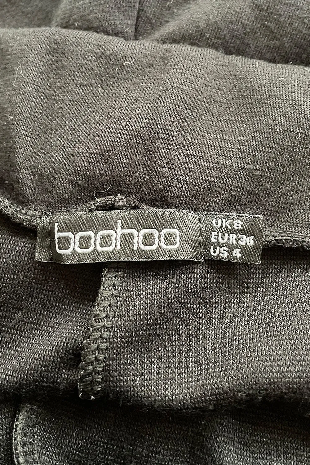 BOOHOO Black Skort