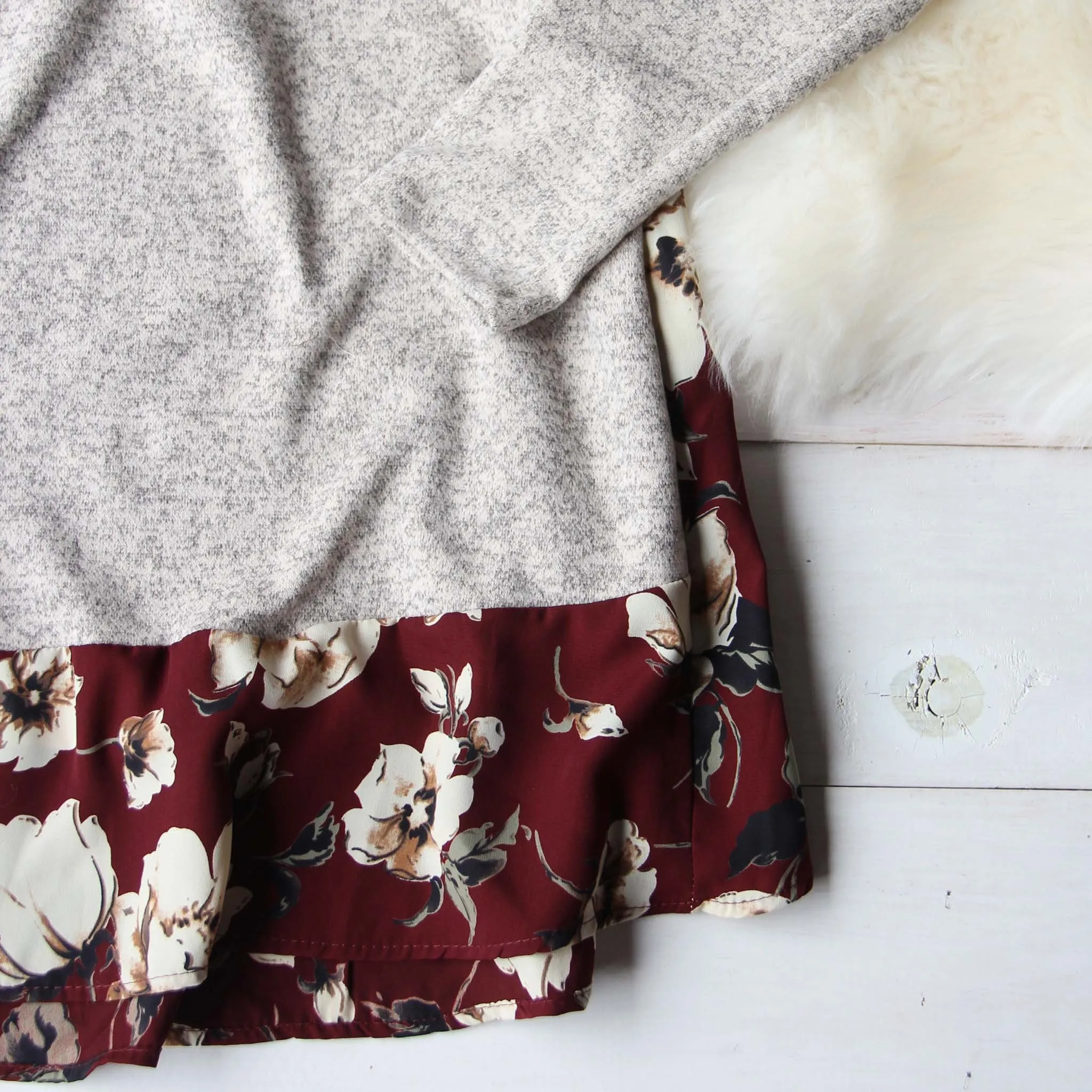 Bordeaux Belle Dress