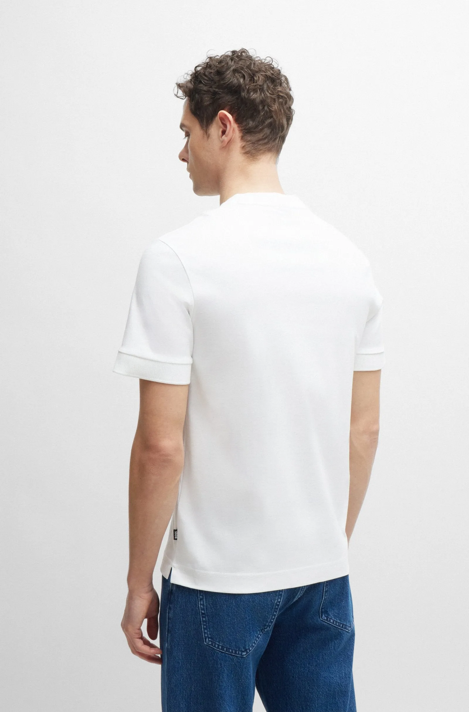 BOSS T-Shirts Regular Fit in Cotton - C-TAUT 01 10263030 01-50520298