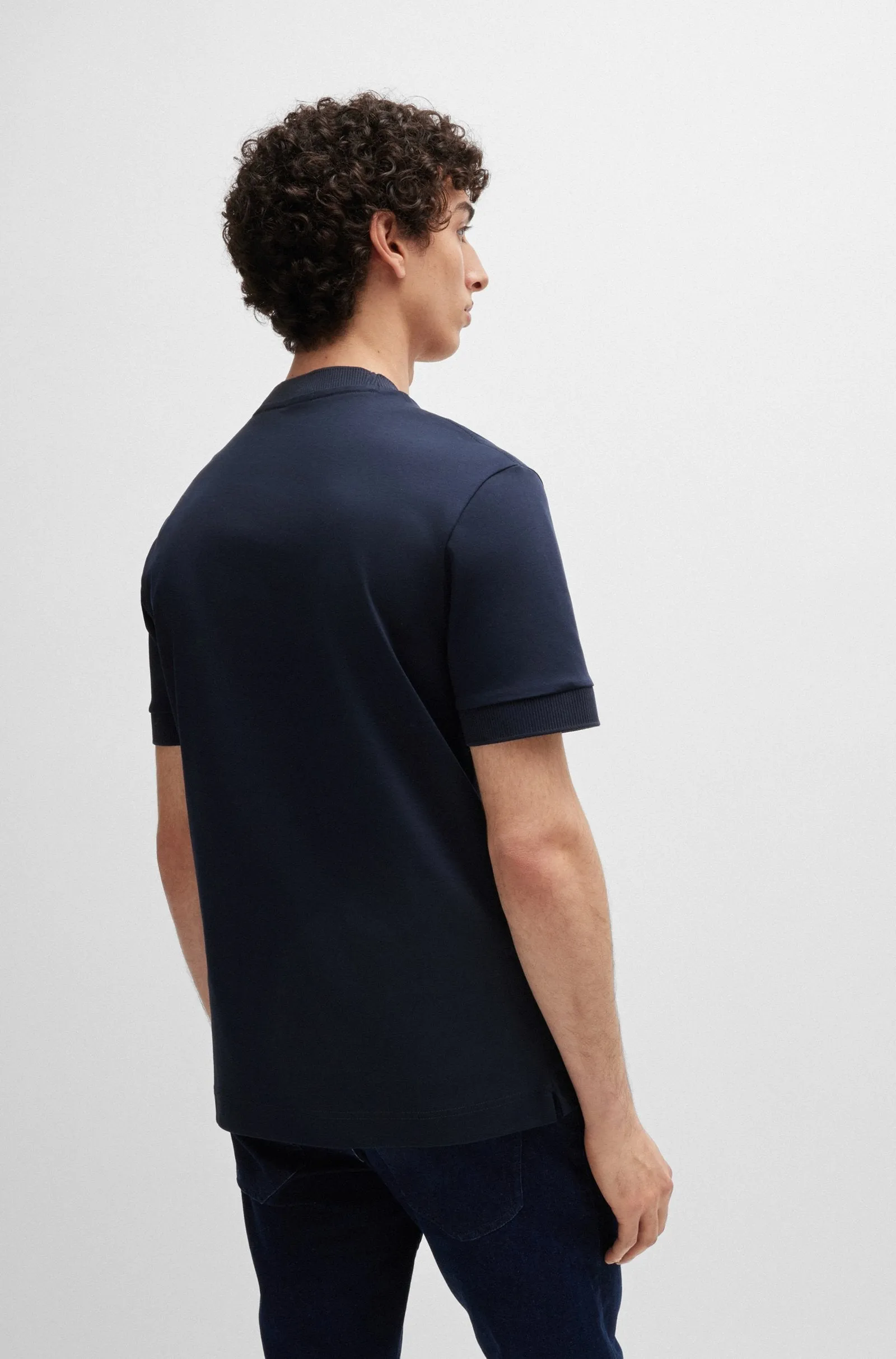 BOSS T-Shirts Regular Fit in Cotton - C-TAUT 01 10263030 01-50520298