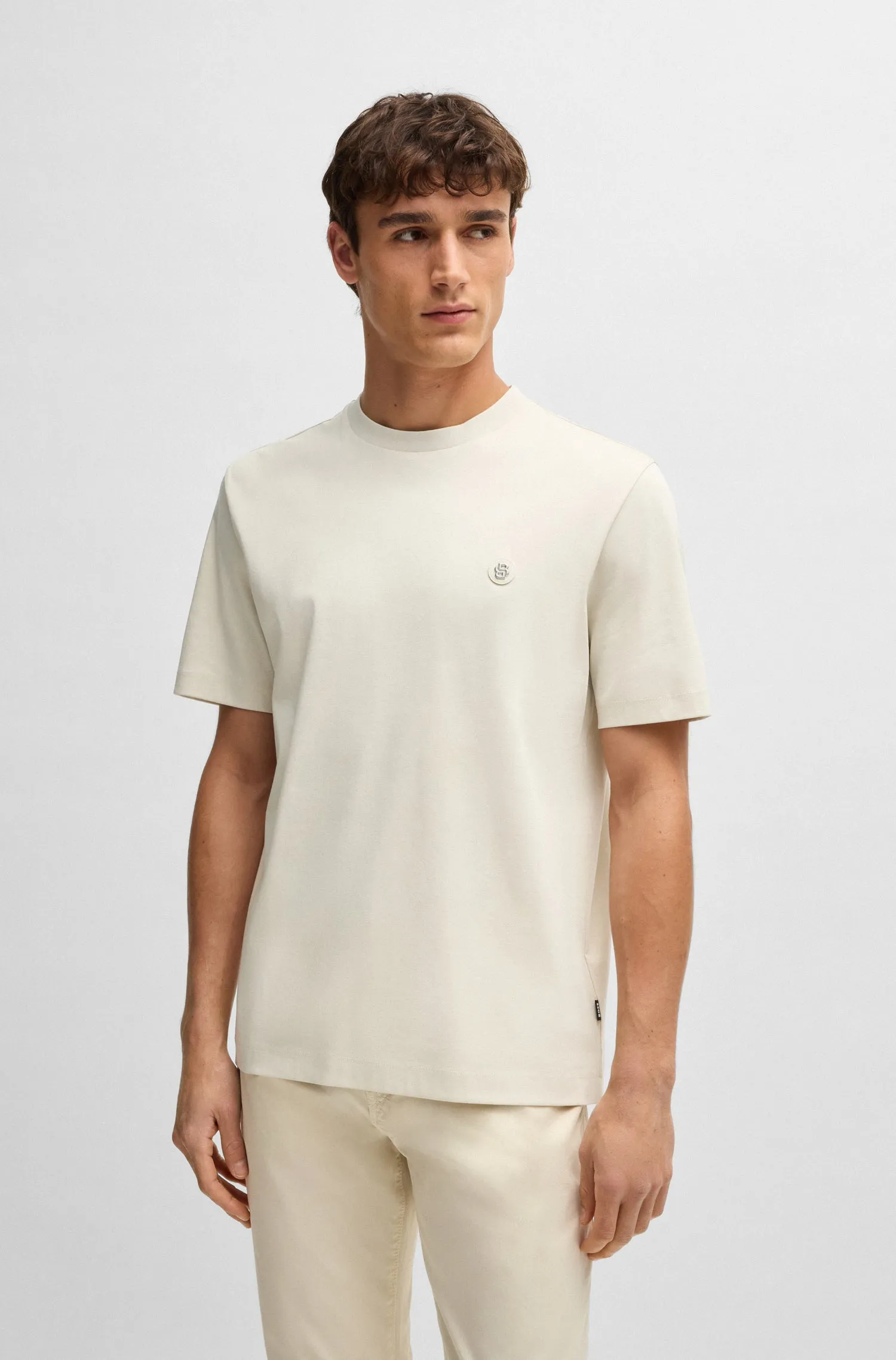 BOSS T-Shirts Regular Fit in Cotton - C-TAUT 01 10263030 01-50520298