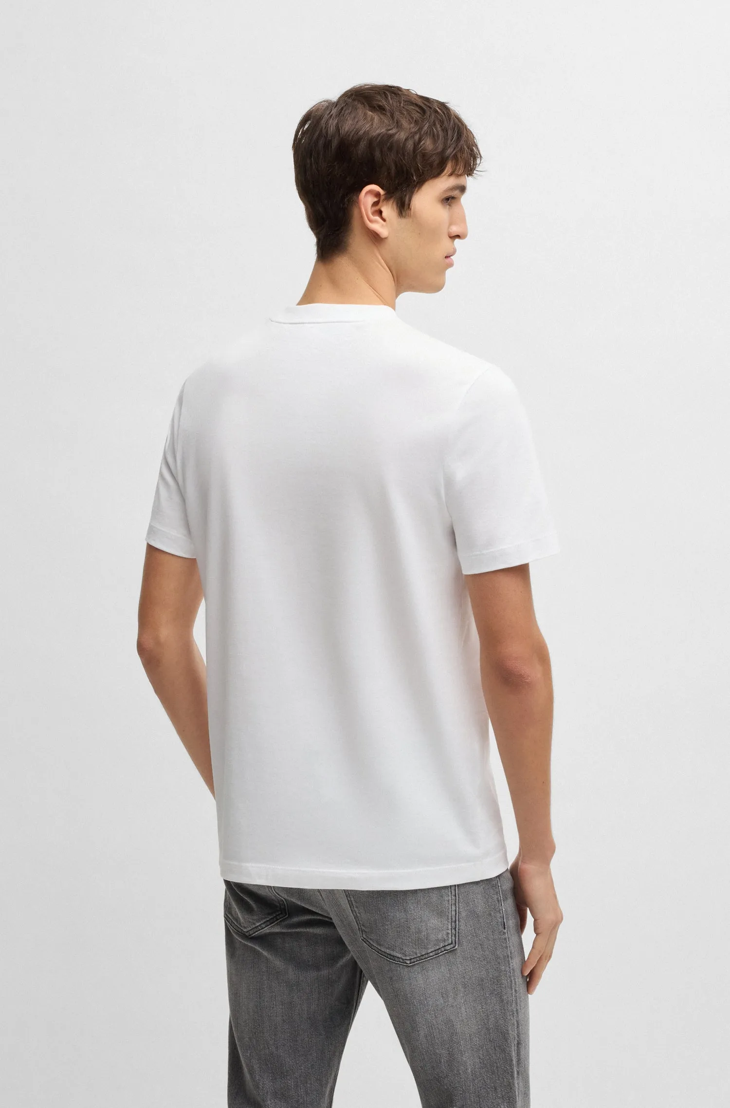 BOSS T-Shirts Regular Fit in Cotton - C-THOMPSON 121 10247170 01-50536796