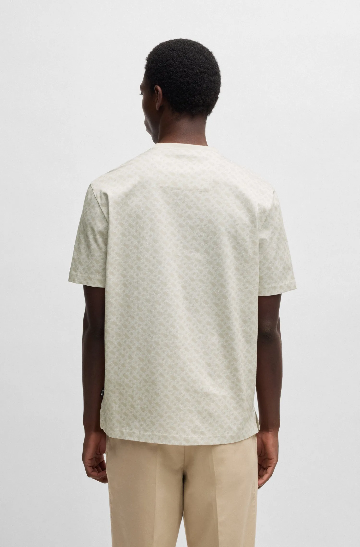 BOSS T-Shirts Regular Fit in Cotton - H-TAUT 80 10271435 01-50539303