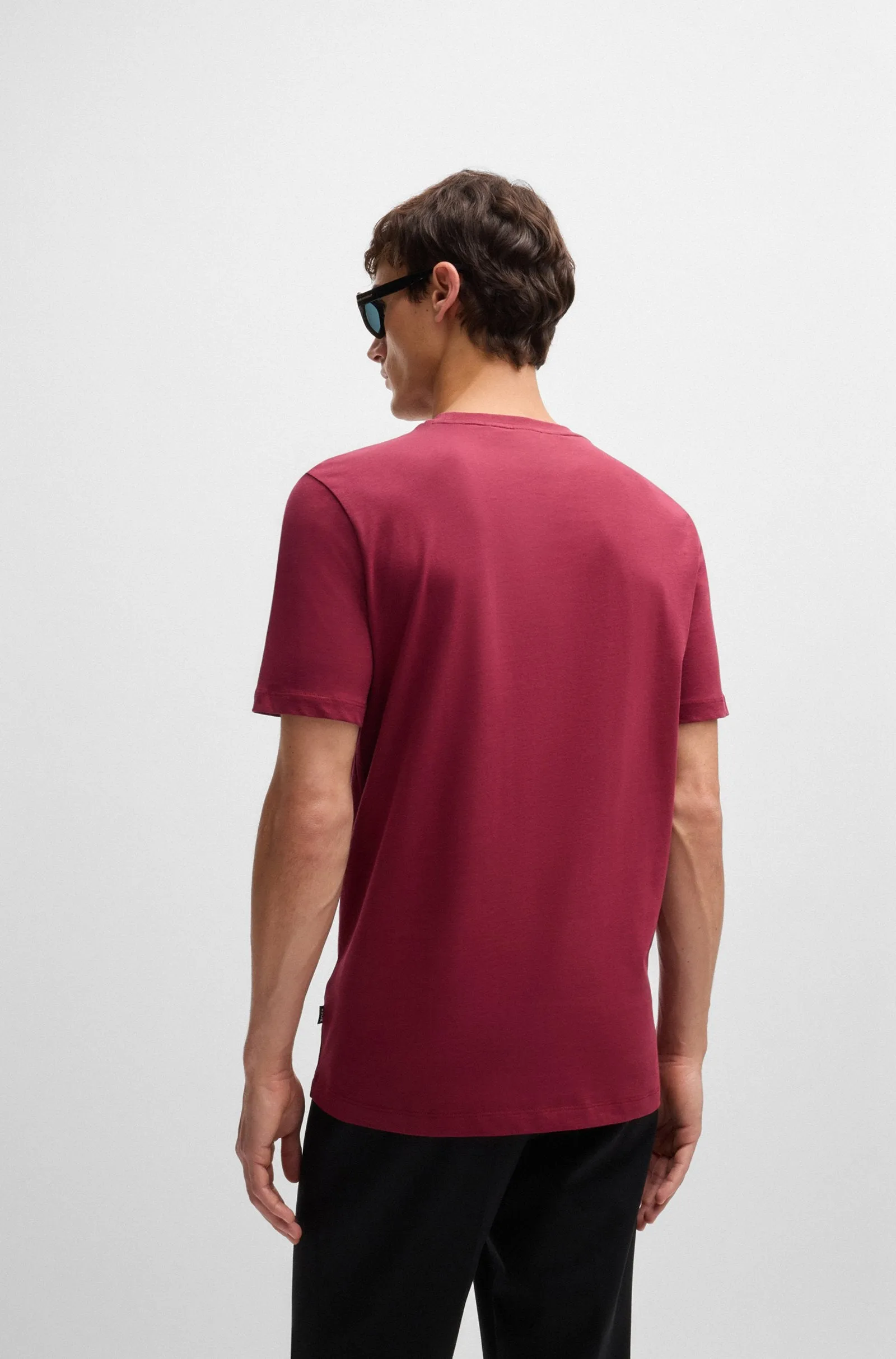 BOSS T-Shirts Regular Fit in Cotton - THOMPSON 01 10241525 01-50468347