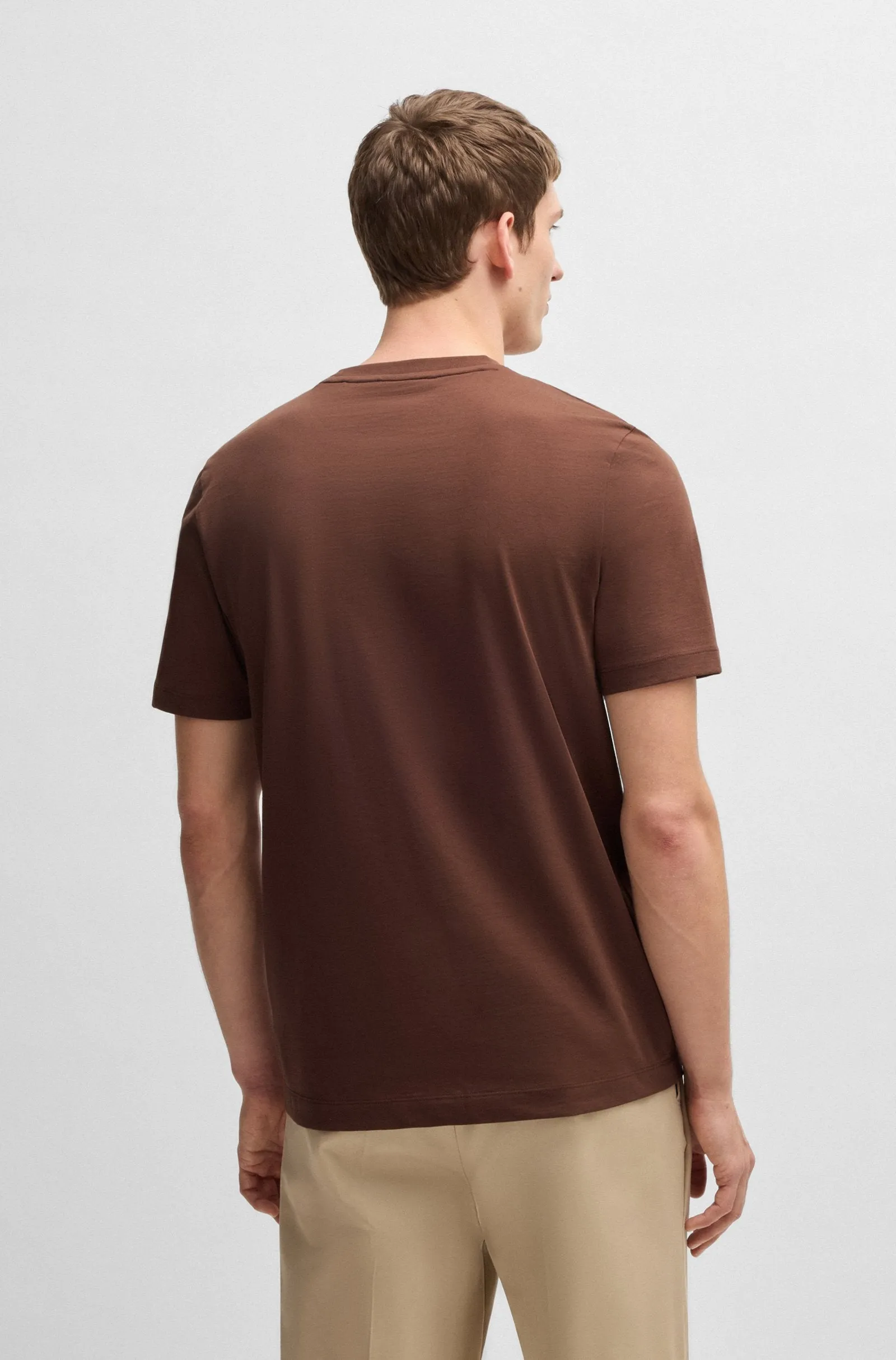 BOSS T-Shirts Regular Fit in Cotton - THOMPSON 01 10241525 01-50468347