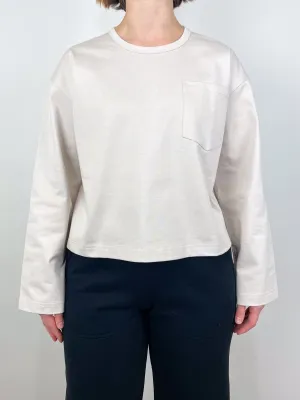 Boxy Tee in Oat