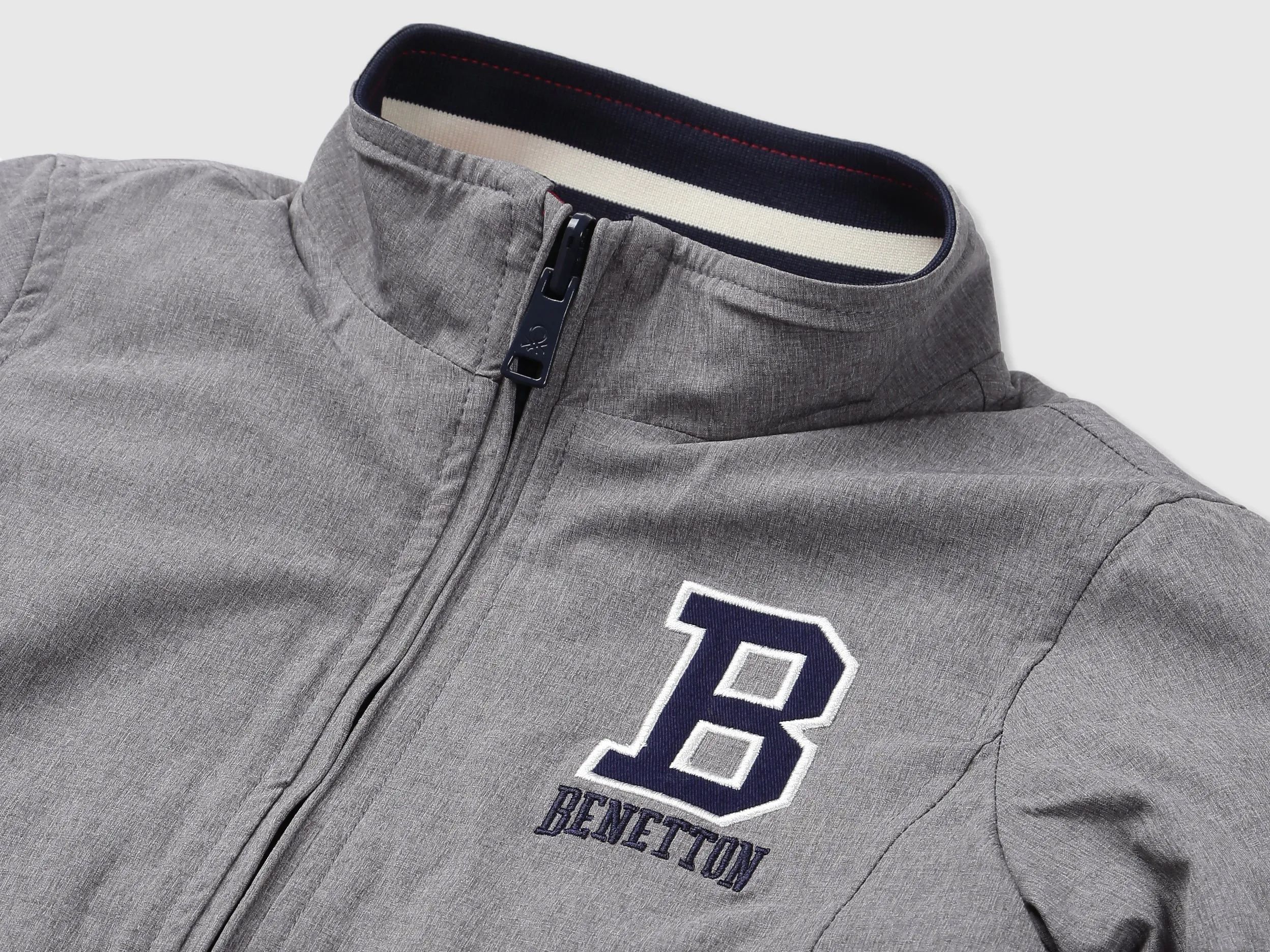 Boys Grey Reversible Jacket