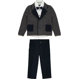 Boys Occasion Smart Suit 4 Piece Set
